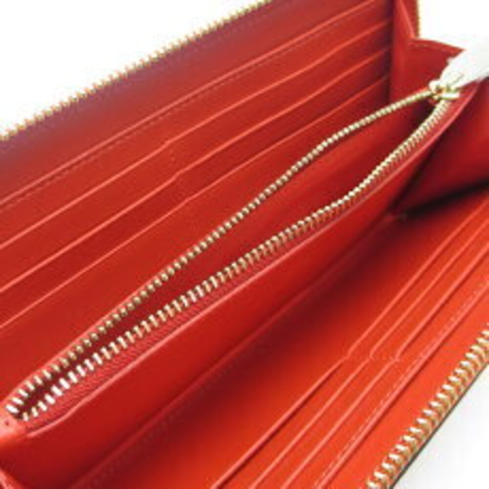 Christian Louboutin Zip Long Wallet Panetone Spike Calfskin Multi Black - Picture 3 of 9